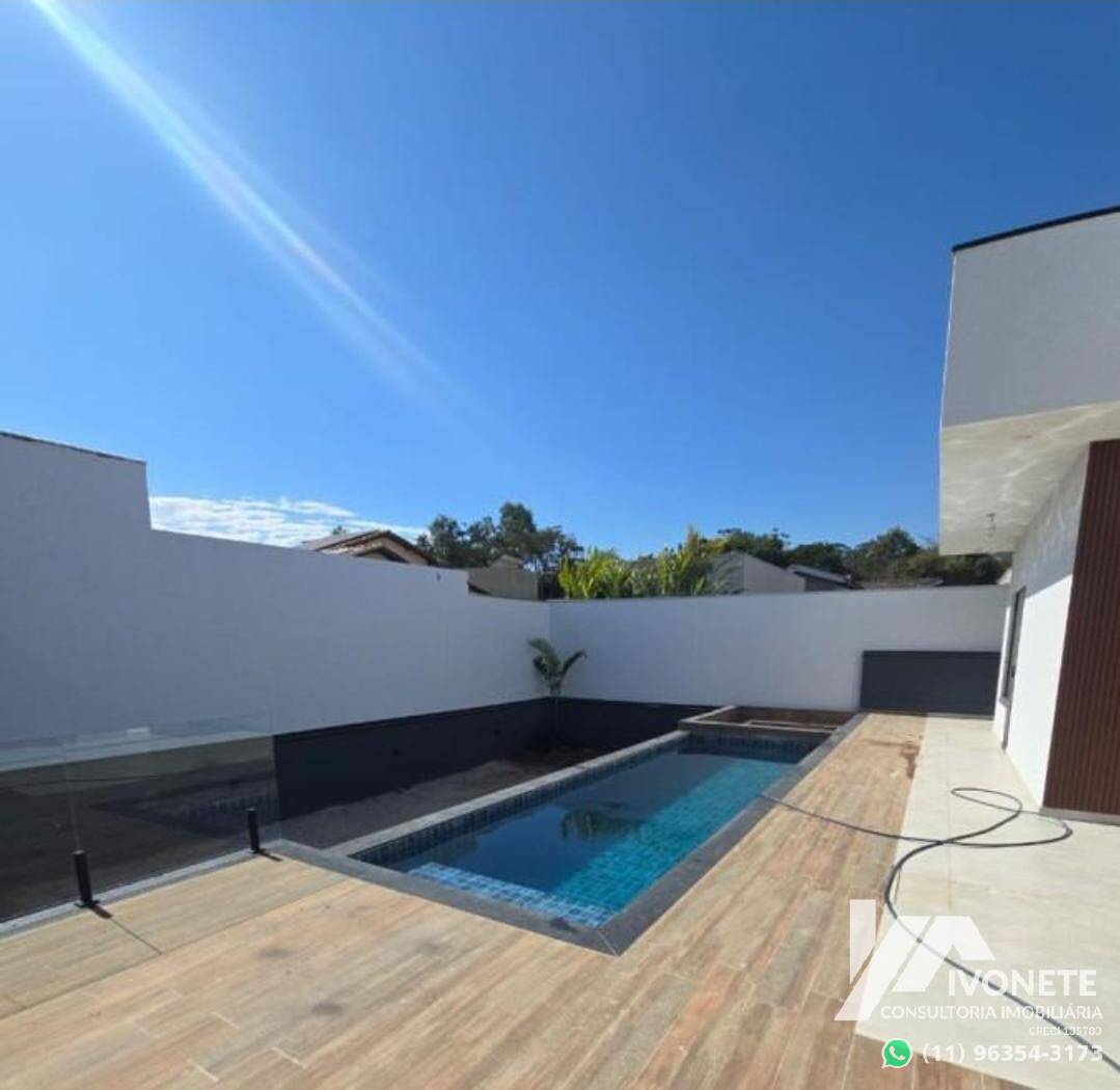 LINDA CASA 4 DORMS. SUÍTE, 320m2 - CONDOMÍNIO FECHADO - USINA - ATIBAIA, SP